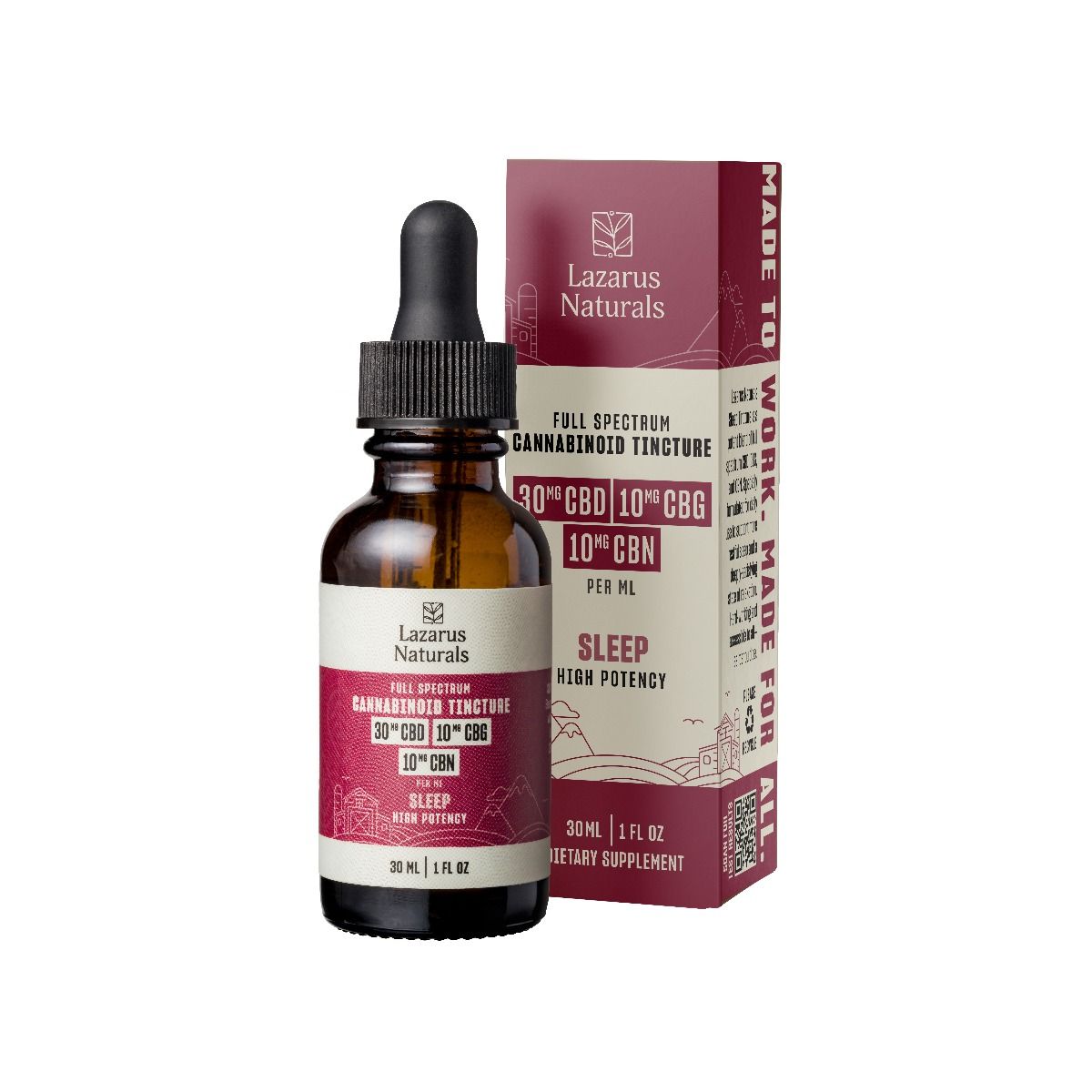 Sleep Oil Tincture CBD+CBN+CBG Full Spectrum – Holy Pacha